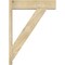 Ekena Millwork Traditional Block Rough Sawn Outlooker, Douglas Fir, 8"W x 32"D x 44"H OUT08X32X44TRA05RDF - alternate 2
